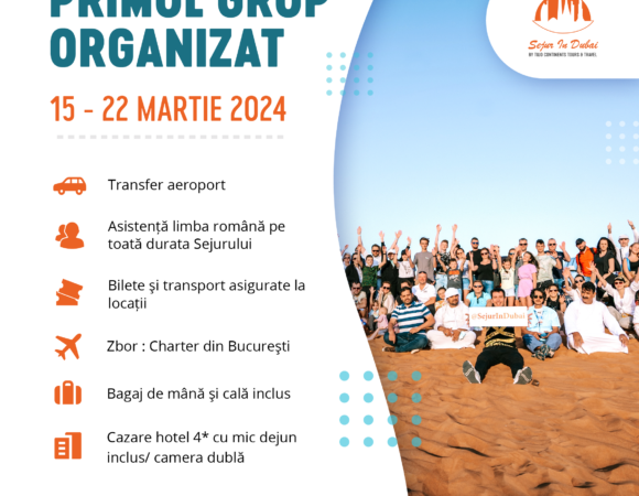 Primul grup  organizat 15-22 martie 2024