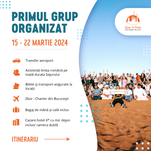 Primul grup  organizat 15-22 martie 2024